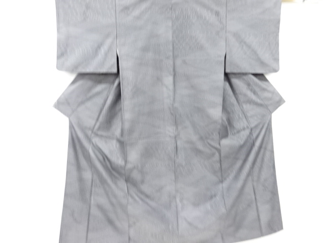 抽象波模様織り出し本場大島紬着物